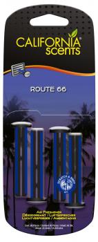 California Scents Vent Sticks 4er-Pack ROUTE 66